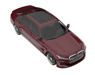 Luxury isolated on white background. 3d rendering - illustration