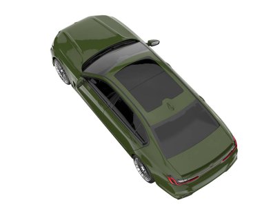 Luxury isolated on white background. 3d rendering - illustration