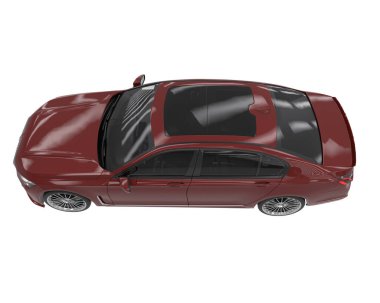 Luxury isolated on white background. 3d rendering - illustration