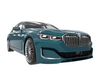 Luxury isolated on white background. 3d rendering - illustration