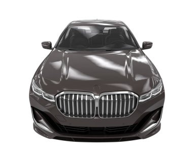 Luxury isolated on white background. 3d rendering - illustration