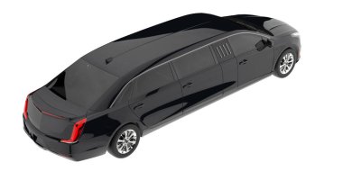 Luxury isolated on white background. 3d rendering - illustration