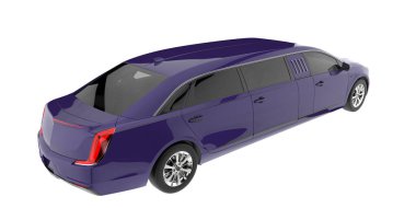 Luxury isolated on white background. 3d rendering - illustration