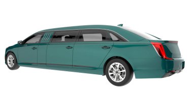 Luxury isolated on white background. 3d rendering - illustration