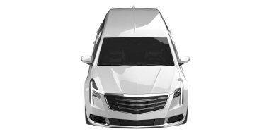 Luxury isolated on white background. 3d rendering - illustration