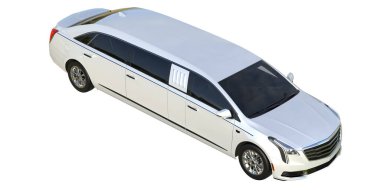 Luxury isolated on white background. 3d rendering - illustration