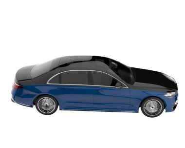 Luxury isolated on white background. 3d rendering - illustration