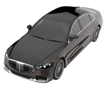 Luxury isolated on white background. 3d rendering - illustration