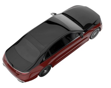 Luxury isolated on white background. 3d rendering - illustration