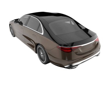 Luxury isolated on white background. 3d rendering - illustration