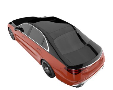 Luxury isolated on white background. 3d rendering - illustration