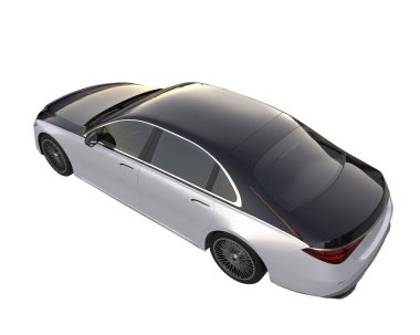 Luxury isolated on white background. 3d rendering - illustration