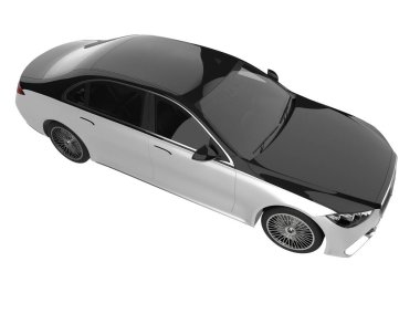 Luxury isolated on white background. 3d rendering - illustration