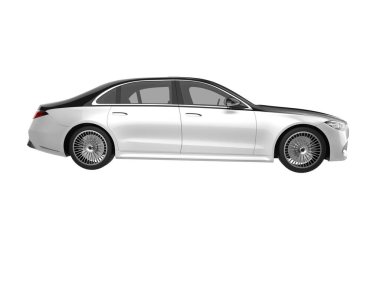 Luxury isolated on white background. 3d rendering - illustration