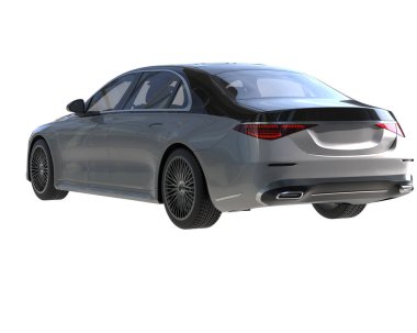 Luxury isolated on white background. 3d rendering - illustration