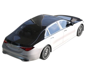 Luxury isolated on white background. 3d rendering - illustration