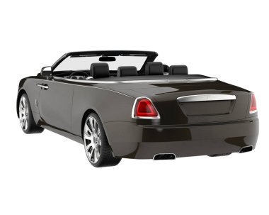 Luxury isolated on white background. 3d rendering - illustration