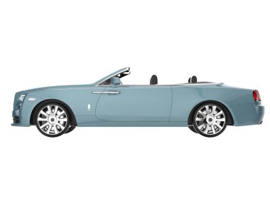 Luxury isolated on white background. 3d rendering - illustration