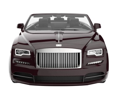 Luxury isolated on white background. 3d rendering - illustration