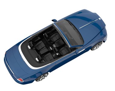 Luxury isolated on white background. 3d rendering - illustration