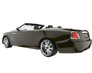 Luxury isolated on white background. 3d rendering - illustration