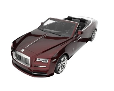 Luxury isolated on white background. 3d rendering - illustration