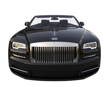 Luxury isolated on white background. 3d rendering - illustration