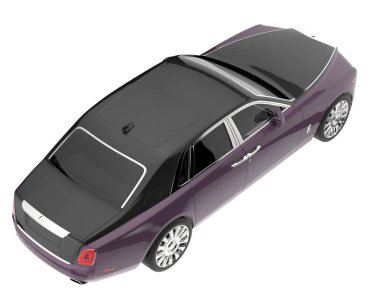 Luxury isolated on white background. 3d rendering - illustration