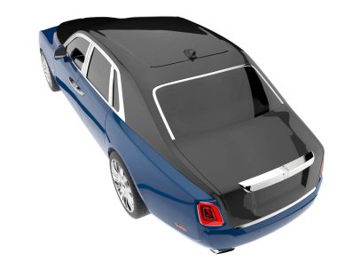 Luxury isolated on white background. 3d rendering - illustration