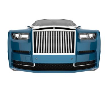 Luxury isolated on white background. 3d rendering - illustration