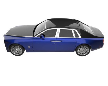 Luxury isolated on white background. 3d rendering - illustration