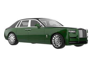 Luxury isolated on white background. 3d rendering - illustration