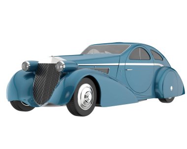 Luxury isolated on white background. 3d rendering - illustration