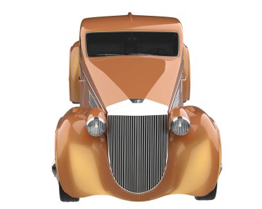 Luxury isolated on white background. 3d rendering - illustration