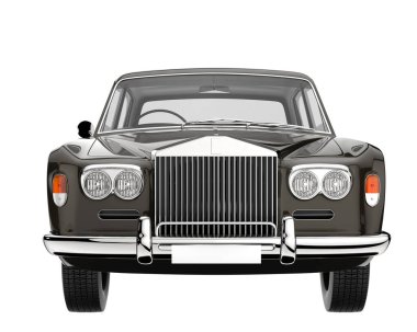 Luxury isolated on white background. 3d rendering - illustration