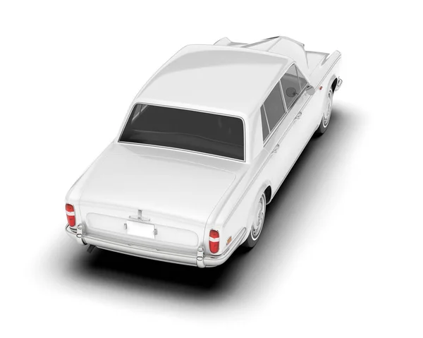 รถเม องส ขาวถ กแยกจากพ นหล ขาว การแสดงผล ภาพประกอบ — ภาพถ่ายสต็อก