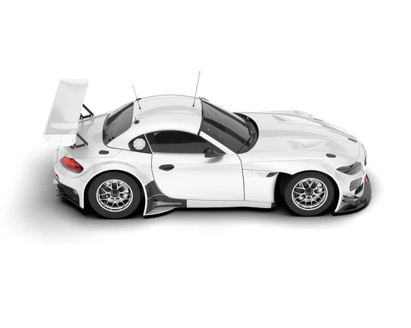 Race Car Isolated Background Rendering Illustration — Stock Photo, Image