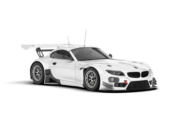 Race Car Isolated Background Rendering Illustration — Foto Stock