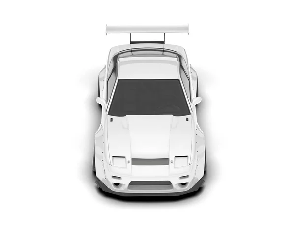 Race Car Isolated Background Rendering Illustration — Stock Photo, Image