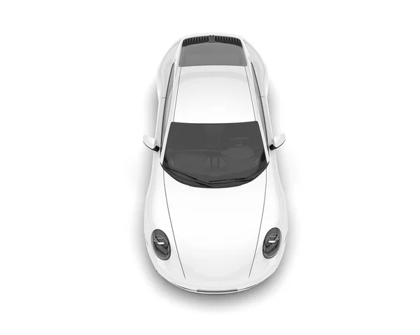 Mobil Sport Putih Dengan Latar Belakang Transparan Ringkasan Ilustrasi — Stok Foto