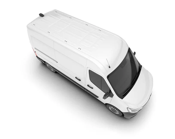 Arka Planda Kargo Minibüsü Modeli Var Görüntüleme Illüstrasyon — Stok fotoğraf