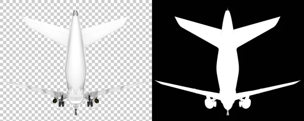Самолет Визуализация Иллюстрации Пассажирский Самолет — стоковое фото