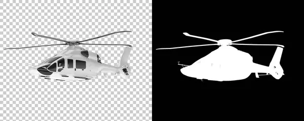 Hélicoptère Avec Hélices Illustration Rendu Des Modèles Véhicules Aéronautiques — Photo