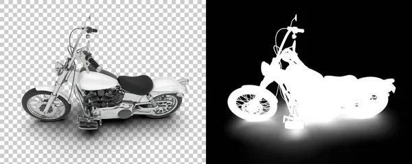 Motorcycle Render Illustration — Fotografia de Stock