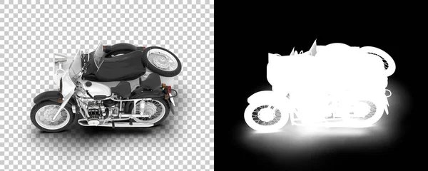 Renderöinti Moderni Moottoripyörä Kuva — kuvapankkivalokuva