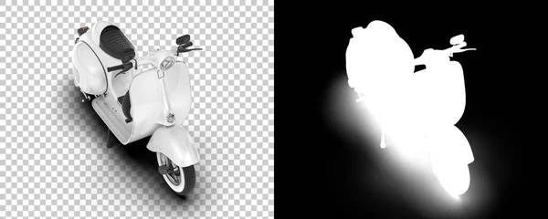 现代摩托车3D渲染说明 — 图库照片
