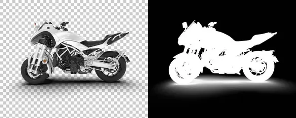 Darstellung Von Modernen Motorrädern Illustration — Stockfoto