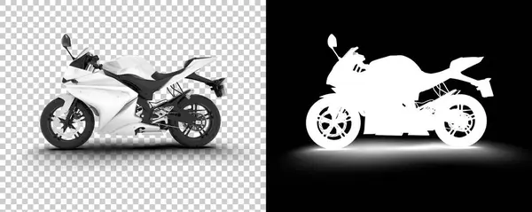 Darstellung Von Modernen Motorrädern Illustration — Stockfoto