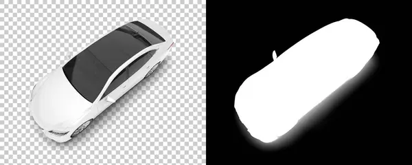 現代自動車 3Dレンダリングイラスト — ストック写真