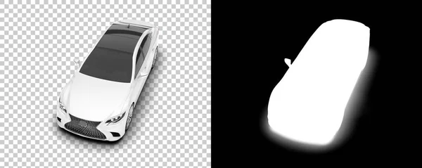 現代自動車 3Dレンダリングイラスト — ストック写真